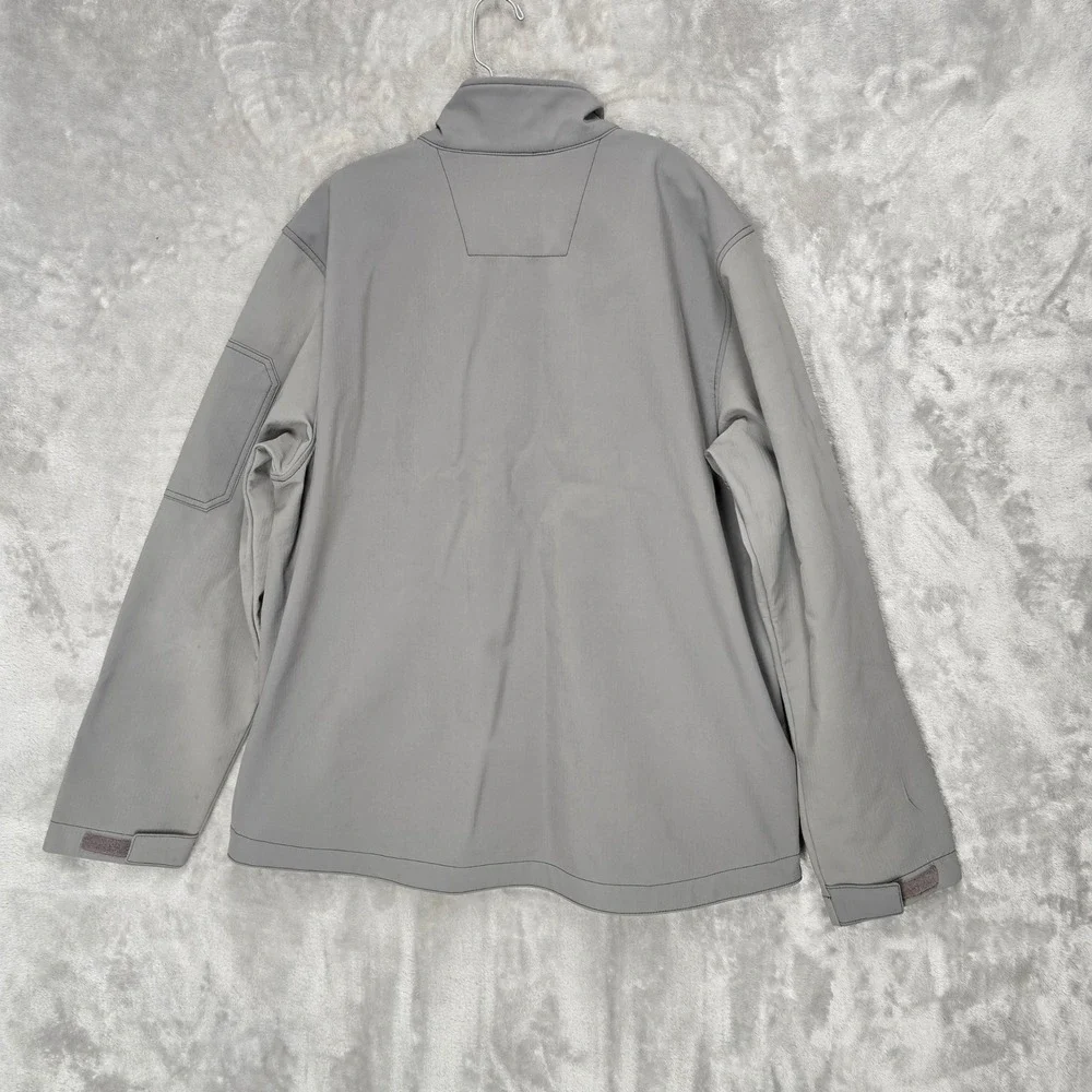 Carhartt Mens XL Gray Rough Cut Soft Shell Jacket Utility‎ Gorpcore Streetwear